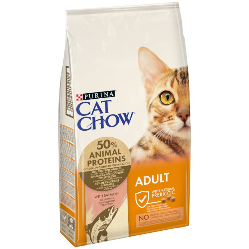 Purina Cat Chow - losos 1,5kg