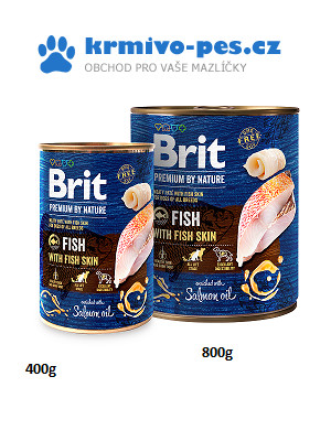 Brit Premium by Nature Fish with Fish Skin 400 g