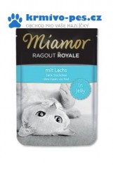 Miamor Cat Ragout kapsa losos v želé 100g