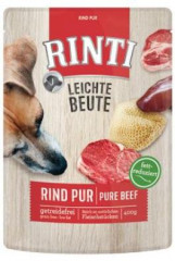Rinti Dog Leichte Beute kapsa hovězí 400g