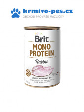 Brit Dog konzerva Mono Protein Rabbit 400g