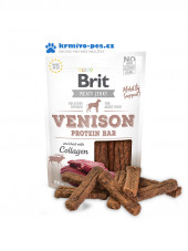 Brit Jerky Venison Protein Bar 80g