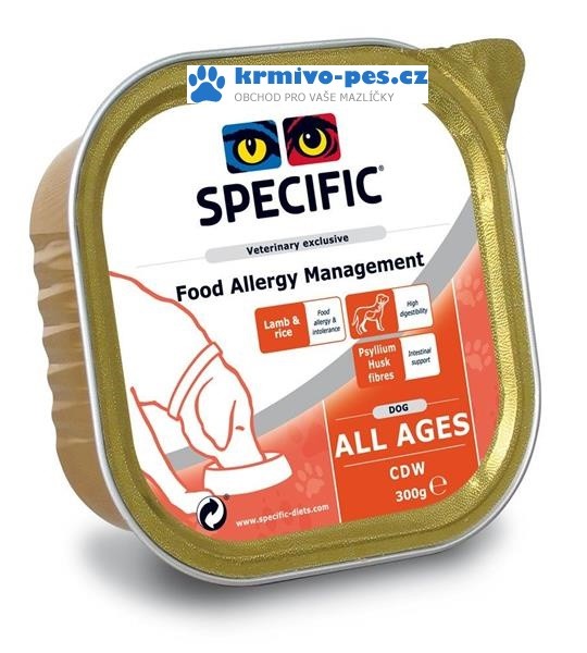 Specific CDW Food Allergy Management 6x300g