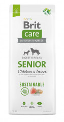 Brit Care Dog Sustainable Senior Chicken&Insect 12kg
