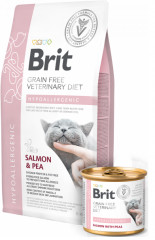 Brit Veterinary Diets Cat konzerva Hypoallergenic 200g