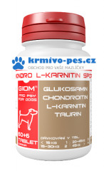 Giom pes Chondro L-karnitin SPORT 60 tbl+20% zdarma