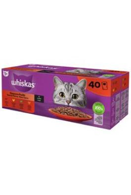 Whiskas kaps. Core klas.výběr ve šťávě 40x85g