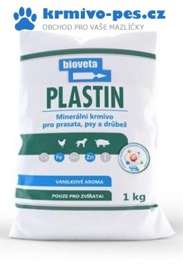 Plastin plv 1kg (pro prasata, psy, drůbež)