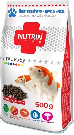 Nutrin Pond Vital Baby Kaprovité ryby 500g