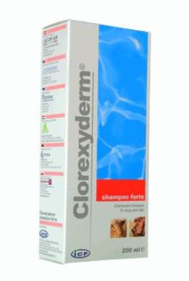 ICF Clorexyderm forte šampon 200ml