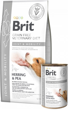 Brit Veterinary Diets Dog konz. Joint & Mobility 400g