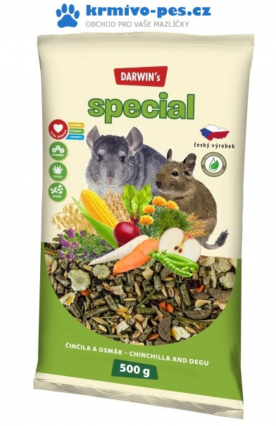 Darwin´s činčila & osmák special 500 g