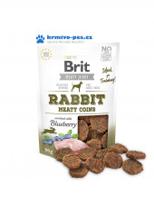 Brit Jerky Rabbit Meaty Coins 80g