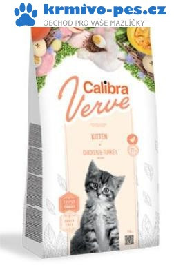 Calibra Cat Verve GF Kitten Chicken&Turkey 3,5kg