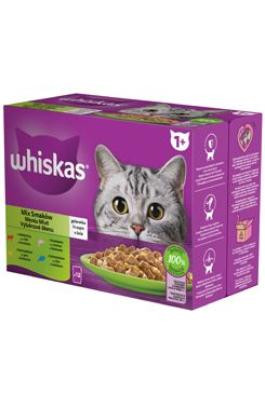 Whiskas kaps. Core mix výběr v želé 12x85g