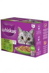 Whiskas kapsičky Core mix výběr v želé 12x85g