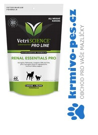 VetriScience Renal Ess. Canine podpora ledvin 312g