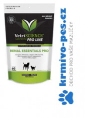 VetriScience Renal Essentials správná funkce ledvin u psů + koček 312g