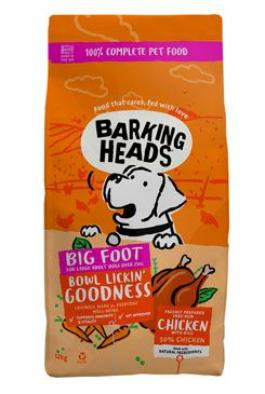 BARKING HEADS Big Foot Bowl Lickin Good Chicken 12kg