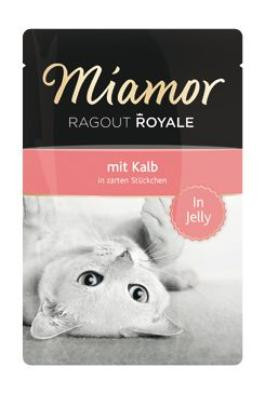 Miamor Cat Ragout kapsa Royale telecí jelly 100 g