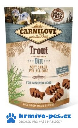 Carnilove Dog Semi Moist Snack Trout&Dill 200g