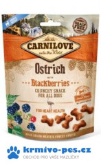 Carnilove Dog Crunchy Snack Ostrich&Blackberries 200g