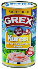 GREX konz. pes drůbeží 1280g