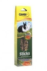 Gimbi tyčinky pro králíky - bylinky+seno 2ks