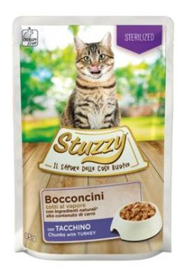 Stuzzy Cat kapsa Adult Sterilised krocan 85g