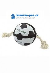 Hračka pes Fotbalový míč přetahovací 19cm KAR