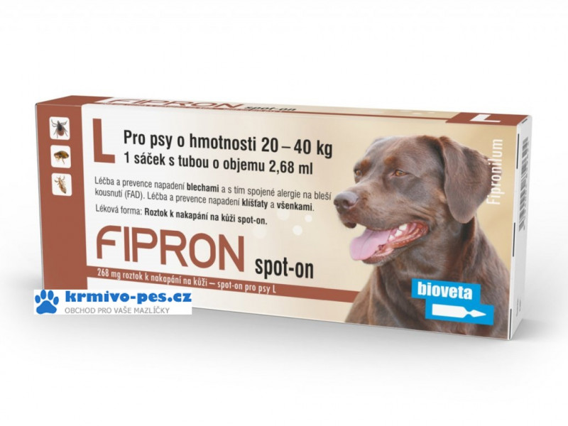 BIOVETA Fipron Spot on Dog L sol 1x2,68ml