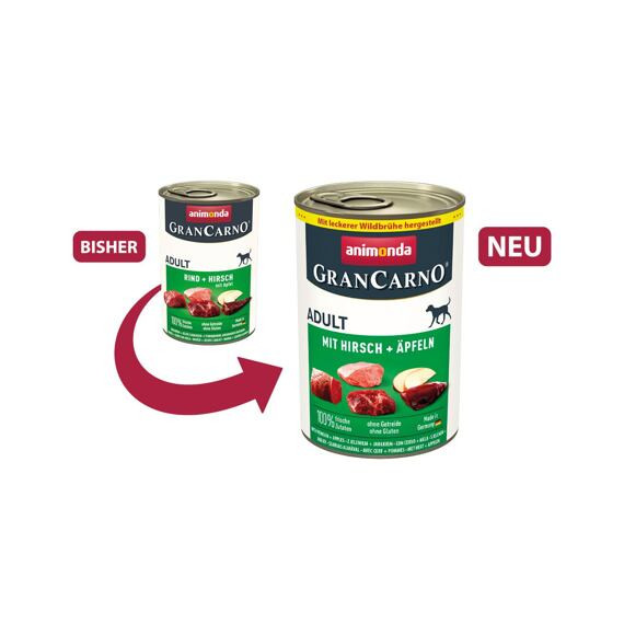 Animonda Gran Carno Adult jelení & jablko 400 g