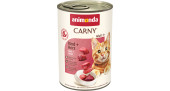 Animonda konz. kočka Adult hovězí + srdce 400g