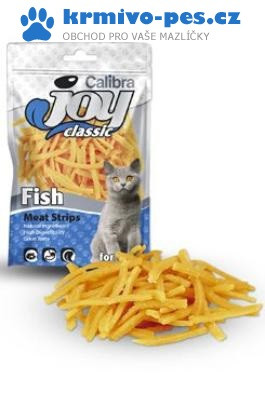 Calibra Joy Cat Classic Fish Strips NEW 70 g
