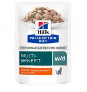 Hill's Prescription Diet Feline w/d kapsičky 12 x 85g