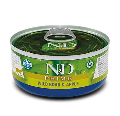 N&D CAT PRIME Adult Boar & Apple 70g