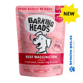 BARKING HEADS Beef Waggington kapsička 300g