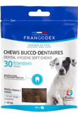 Francodex Pochoutka Dental pro štěňata a psy do 10kg/30ks