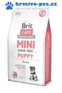 Brit Care Dog Mini Grain Free Puppy Lamb 2kg