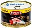 GRAND konz. Superpremium pes drůbeží 405g