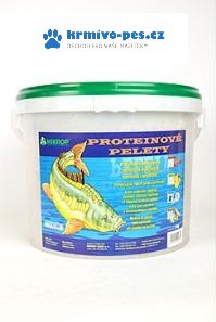 Proteinové pelety pro kapry granule 4mm 5kg Oliheň