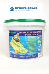 Proteinové pelety pro kapry granule 4mm 5kg Oliheň