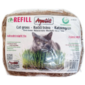 Apetit kočičí tráva REFILL náhradní rohož,semínka 3x30g