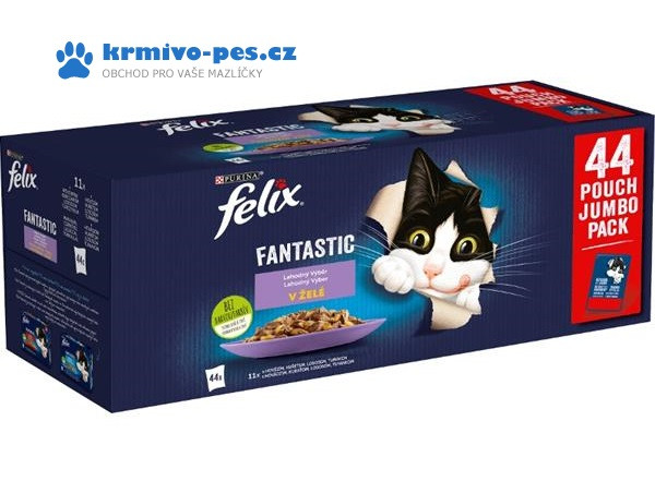 Felix cat Fant.mas.výběr v želé 44 x 85 g