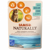 Iams Cat treska v omáčce kapsa 85g