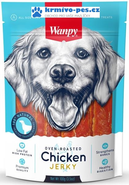 Wanpy Dog Chicken Jerky 100 g