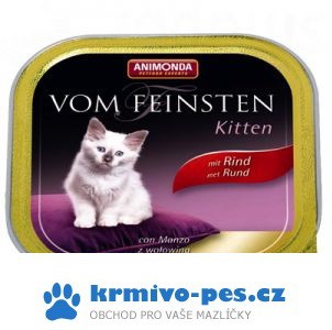 Animonda vanička Kitten hovězí 100g