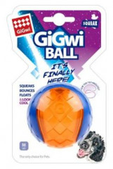 Hračka pes GiGwi Ball míček M transparentní