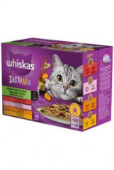 Whiskas kapsičky Tasty Mix Chef's Choice ve šťávě 12x85g