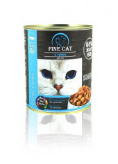 Fine Cat konzerva pro kočky s rybou 830g